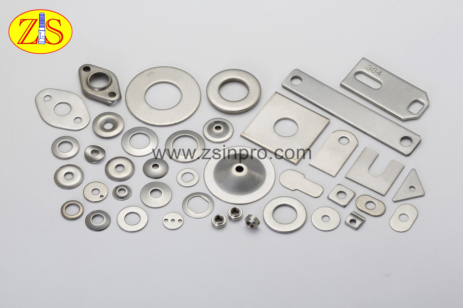 Hot 50X 304 Stainless Steel Flat Machine Washer Plain Washer Gaskets M1.6-M14BSC 