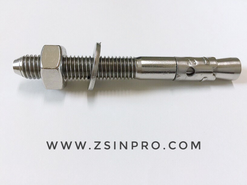 Stainless Wedge Anchor, Rock Climbing Anchor Bolt