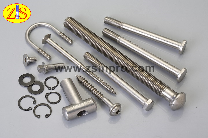 Stainless Special Bolt, SS Screw, U Bolt, Torx Machine Screw, Long Carriage Bolt, T Bolt, Custom Bolt, and Hex Bolt from Taiwan