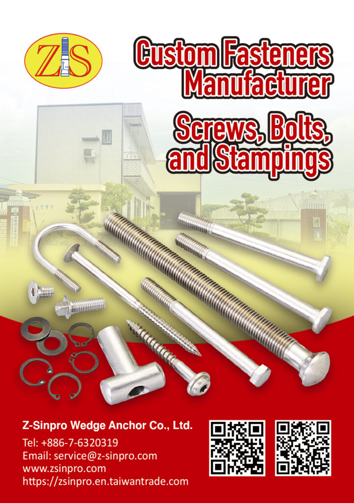 Custom Fasteners Manufacturer in Taiwan