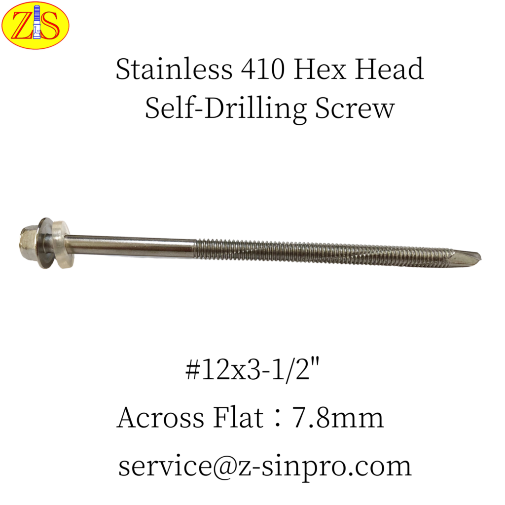 Stainless 410 Self-Drilling Screw